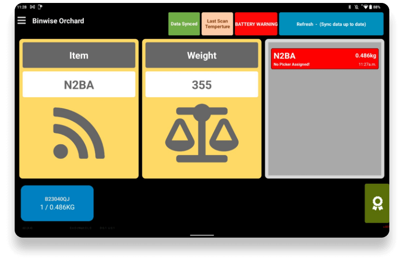 Field station scales